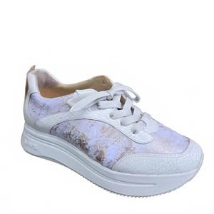 NEW SOFTWAVES women's francesca sneakers in sand/platino